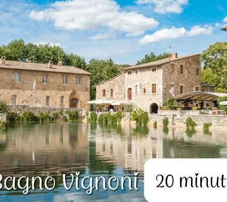 Val D'Orcia Deluxe 3 Incantevole Casa Con Vista Sulle Colline, Wifi E Parcheggio San Giovanni dʼAsso Exterior foto